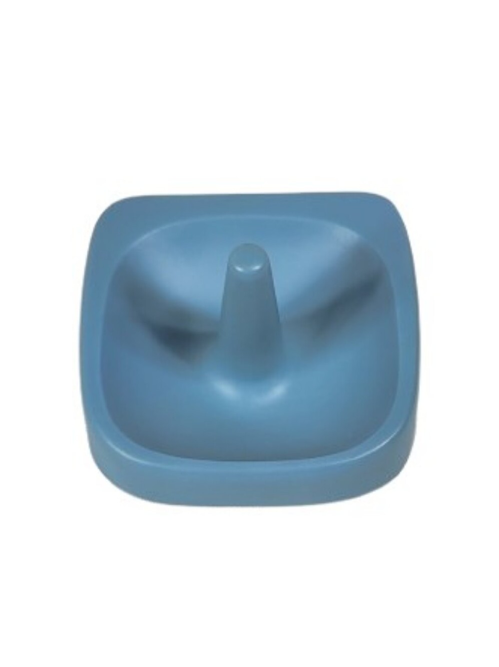 Tupperware Country Blue Ring Holder Jewelry Dish